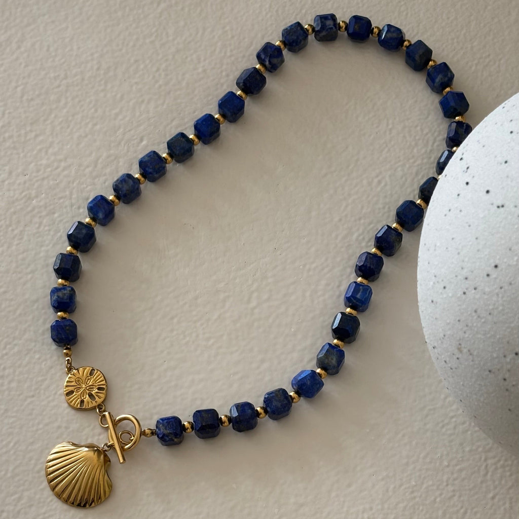 Collier Célian • Lapis-Lazuli (Pièce unique)