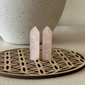 Pointe polie Quartz rose • L'amour