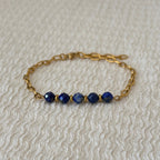 Bracelet Mazarine • Lapis Lazuli