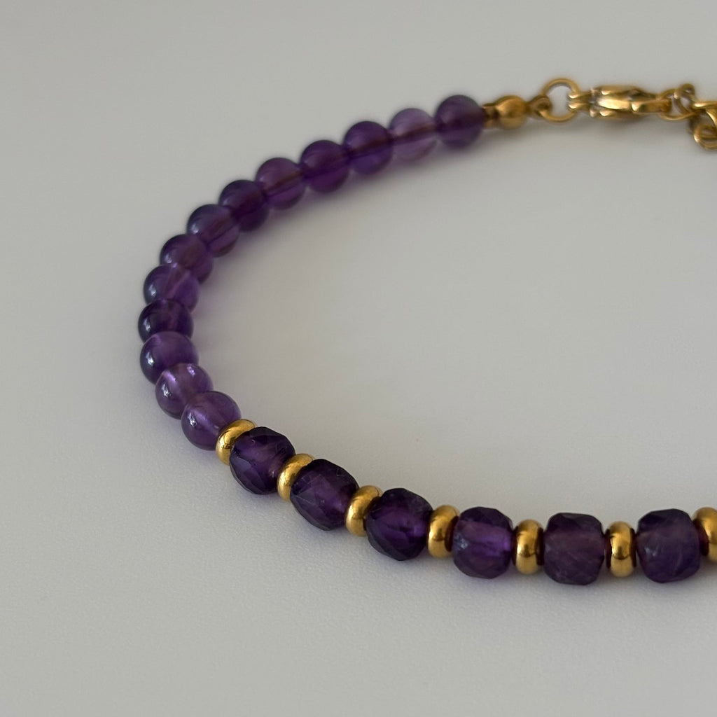 Bracelet Lya • Améthyste