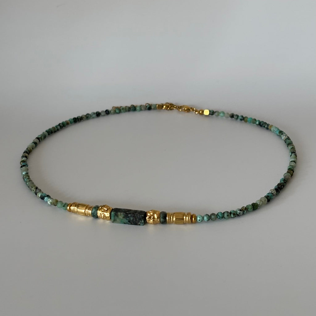 Collier Amani • Turquoise Africaine