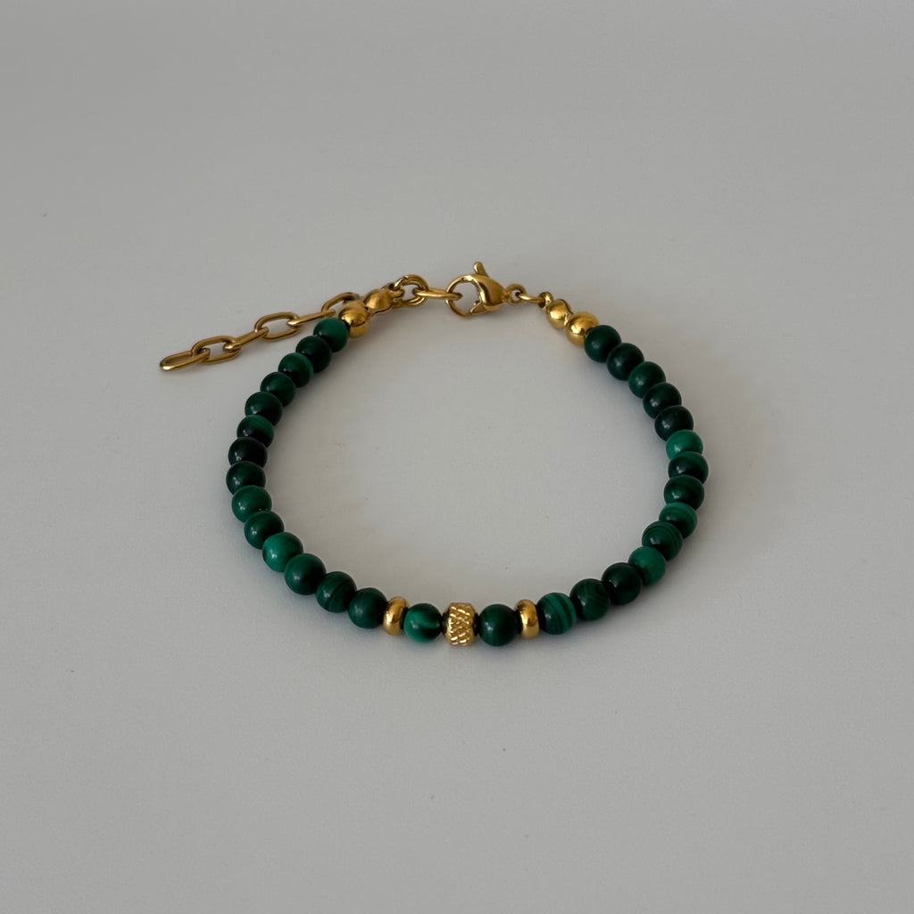 Bracelet Lyra • Malachite