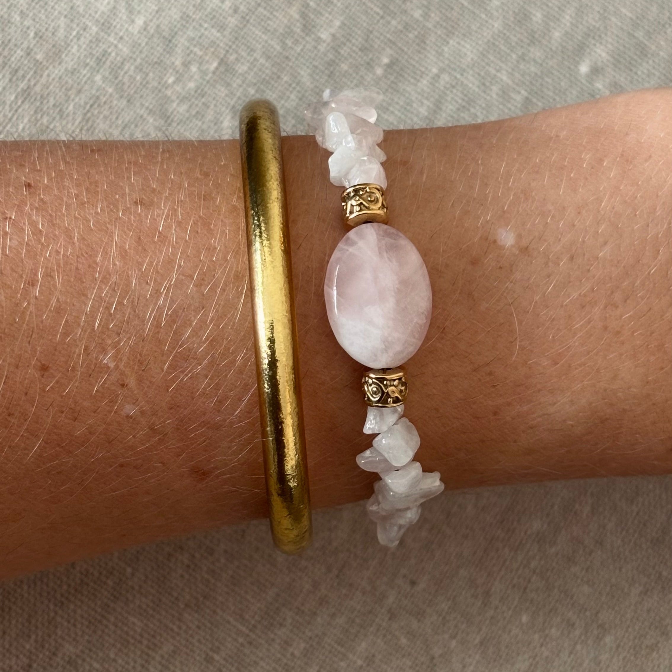 Bracelet Lila • Quartz Rose